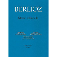 Berlioz H. Messe Solennelle Chant Piano