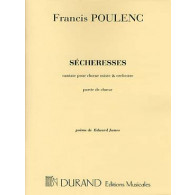 Poulenc F. Secheresses Choeur