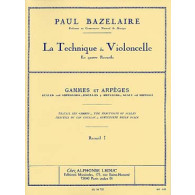 Bazelaire P. la Technique DU Violoncelle Vol 1