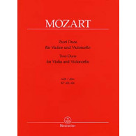 Mozart W.a. Duo KV 423/424 Violon et Violoncelle