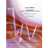 Cahuzac L. Concertino D'apres UN Quintette de H. Baermann Clarinette