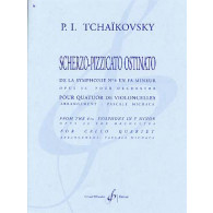 Tchaikovsky P.i. Scherzo - Pizzicato Ostinato Violoncelles