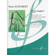 Schubert F. Sonate Arpeggione Clarinette la