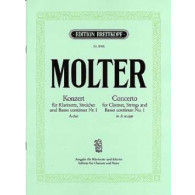 Molter J.m. Concerto N°1 Clarinette