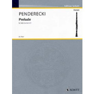 Penderecki K. Prelude Clarinette Sib
