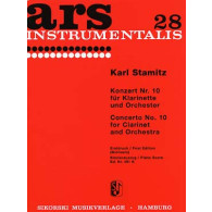 Stamitz K. Concerto N°10 Clarinette
