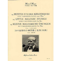 Moyse M. 24 Petites Etudes Melodiques Flute