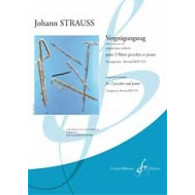 Strauss J. Vergnugungszug 2 Flutes Piccolos Piano