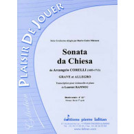 Corelli A. Sonata DA Chiesa Violoncelle