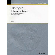 Francaix J. L'heure DU Berger Quatuor A Vent