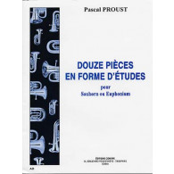 Proust P. Pieces en Forme D'etudes Tuba