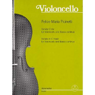 Picinetti F.m. Sonate DO Majeur Violoncelle