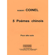 Coinel R. 5 Poemes Chinois Alto