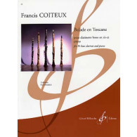 Coiteux F. Ballade en Toscane Clarinette Basse