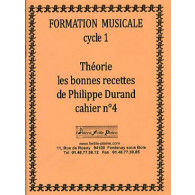 Durand P. Theorie Les Bonnes Recettes Cahier N°4