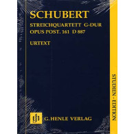 Schubert F. Quatuor A Cordes OP 161CONDUCTEUR