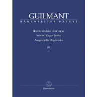 Guilmant A. Oeuvres D'orgue Vol 4 Orgue