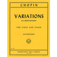Chopin F. Variations Sur UN Theme de Rossini Flute