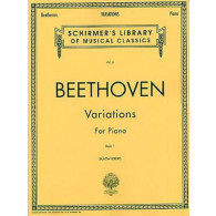 Beethoven L. Variations Vol 1 Piano