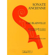 Blainville C.m. Sonate Ancienne Violoncelle