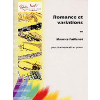 Faillenot M. Romance et Variations Clarinette