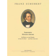 Schubert F. Impromptus Moments Musicaux Piano