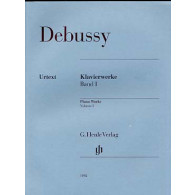 Debussy C. Oeuvres Vol 1 Piano