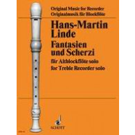 Linde H.m. Fantasien Und Scherzi Flute Alto