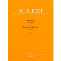 Schubert F. Sonate Sib  Majeur D 960 Piano