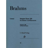 Brahms J. Sonates Opus 120 Clarinette