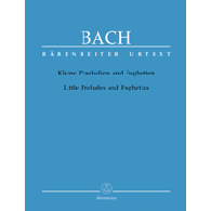 Bach J.s. Petits Preludes et Fugues Piano