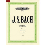 Bach J.s. 3 Partitas Vol 1 Piano