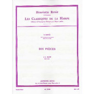 Bach J.s. 10 Pieces Harpe