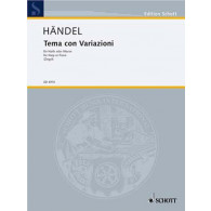 Haendel G.f. Tema Con Variazioni Harpe