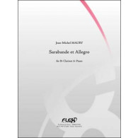 Maury J.m. Sarabande et Allegro Clarinette