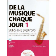 Bracaval S. de la Musique Chaque Jour 1 Saxophone Mib et Sib