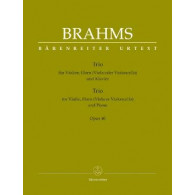 Brahms J. Trio OP 40 Violon Cor Piano