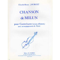 Joubert C.h. Chanson de Milun Contrebasse