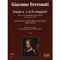 Ferronati G. Sonate N°4 Flute A Bec