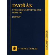 Dvorak A. Quatuor A Cordes OP 106 Conducteur