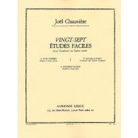 Chauviere J. Etudes Faciles Vol 1 Tambour OU Caisse Claire