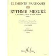 Fontaine F. Elements Pratiques DU Rythme Mesure Vol 1