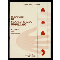 Catrice J.n. Methode Flute A Bec Soprano
