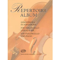 Repertoire Album Violoncelle