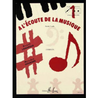 Lamarque E./goudard M.j. A L'ecoute de la Musique Cycle 1 Professeur