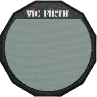 Accessoire Vic Firth Practice Pads 12