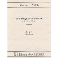 Ravel M. Miroirs: Une Barque Sur L'ocean Piano