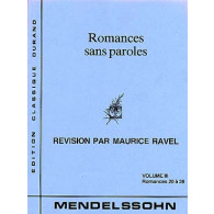 Mendelssohn F. Romances Sans Paroles Vol 3 Piano