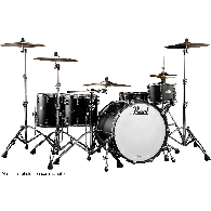Pearl Reference Pure Hyper Rock 22 4 Futs Noir AC Chrome