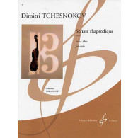Tchesnokov D. Sonate Rhapsodique OP 61 Alto